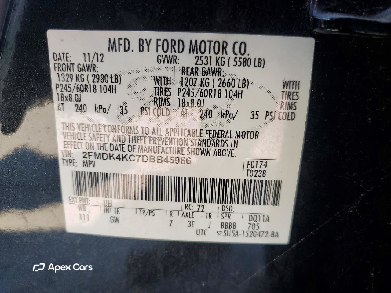 Ford Edge 2013