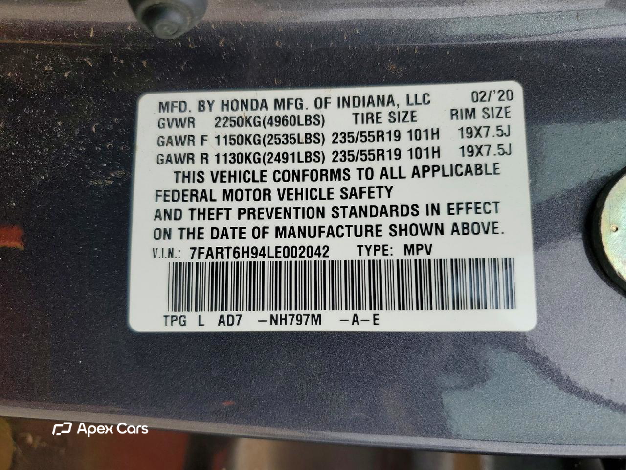 Honda CR-V 2020