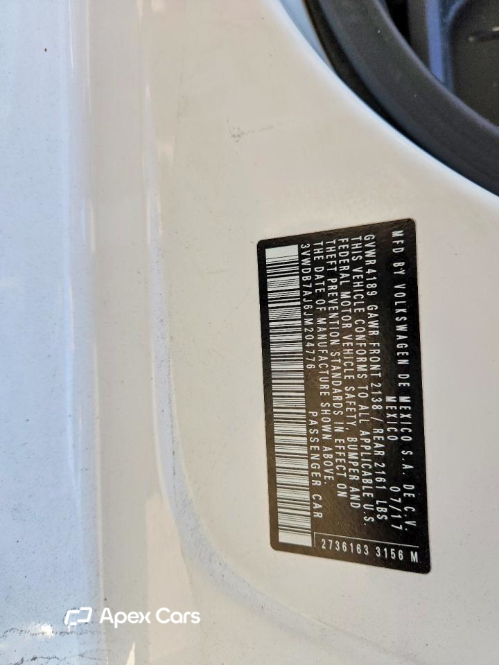 Volkswagen Jetta 2018