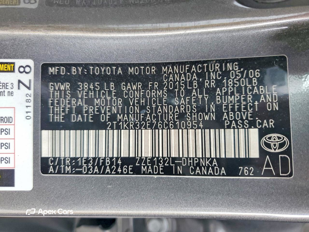 Toyota Corolla 2006