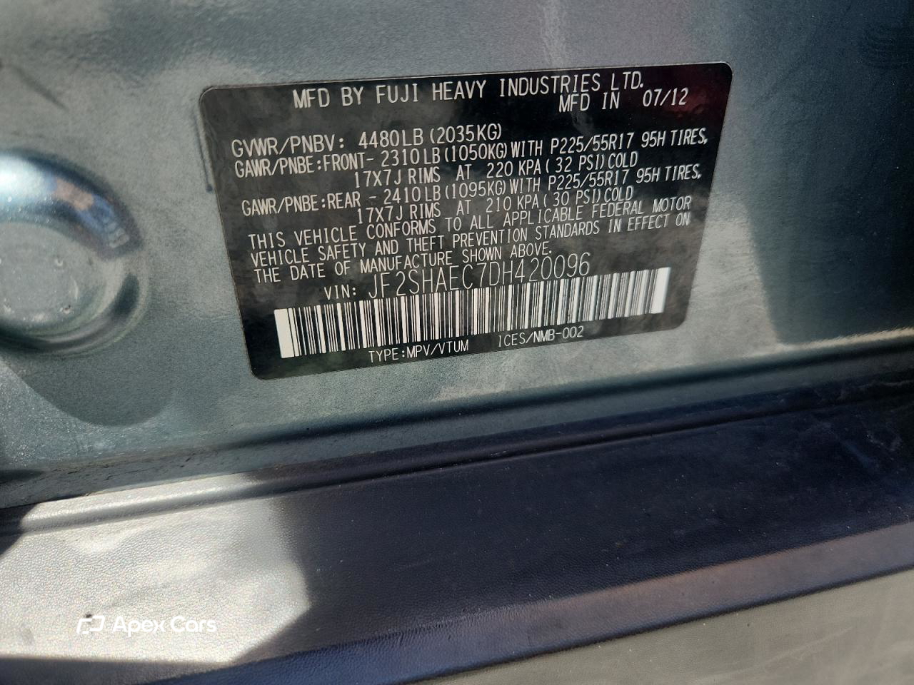 Subaru Forester 2013