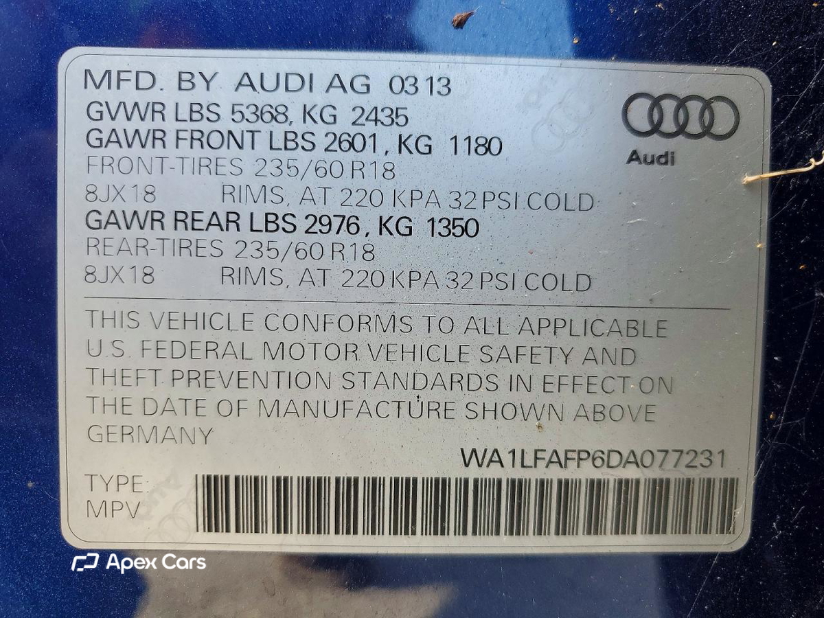 Audi Q5 2013
