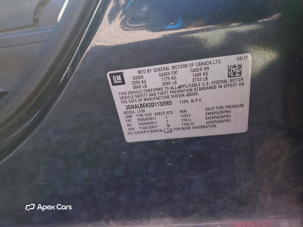 Chevrolet Equinox 2013