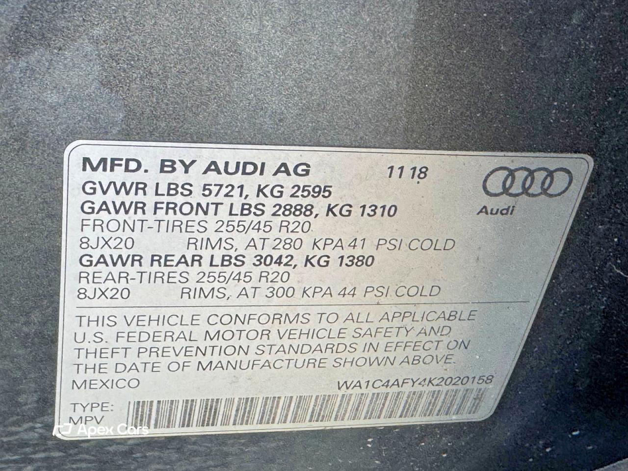 Audi SQ5 2019