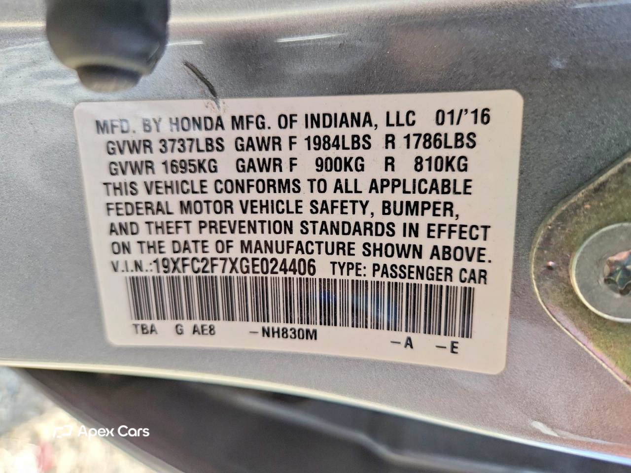 Honda Civic 2016