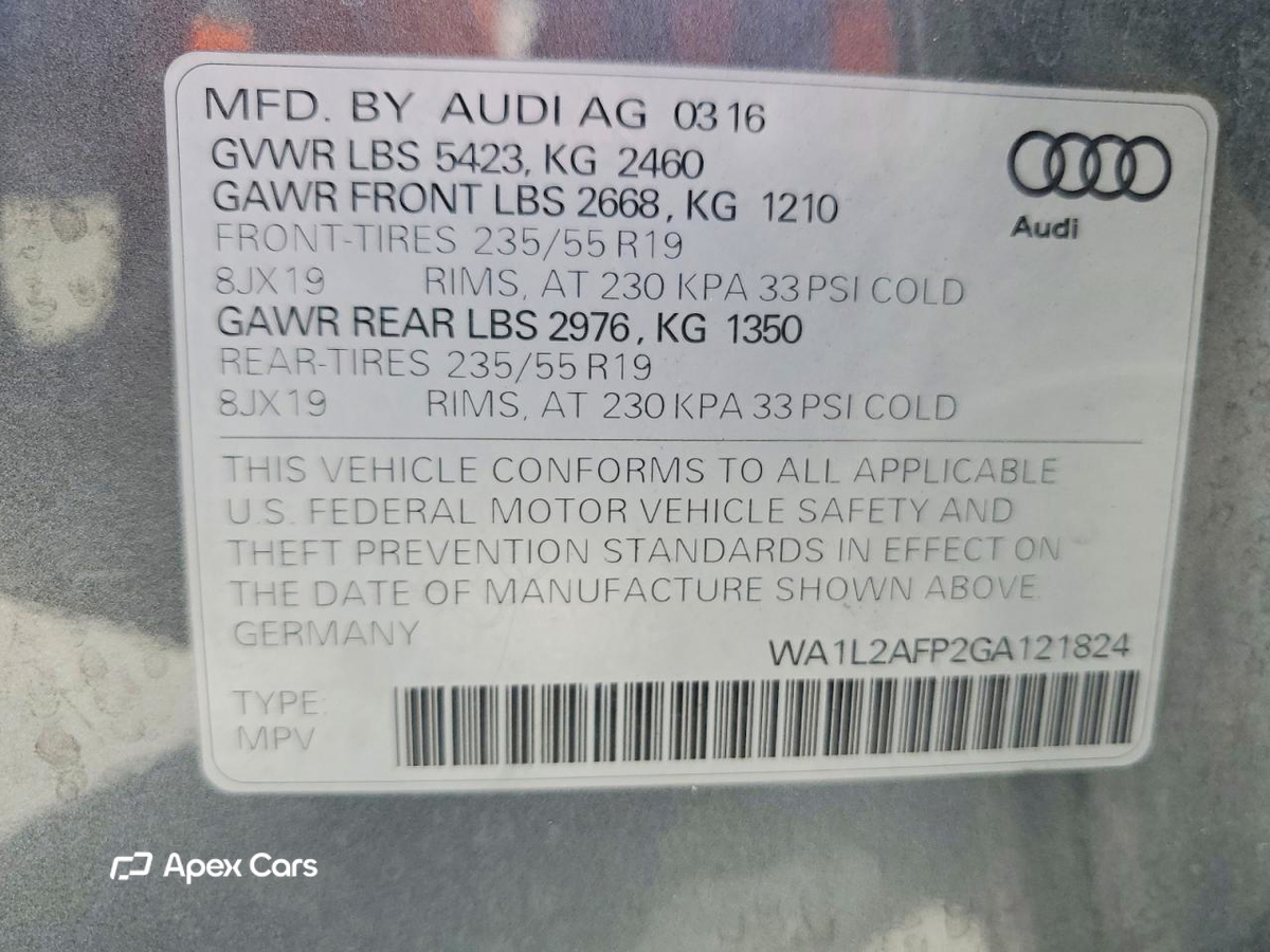 Audi Q5 2016