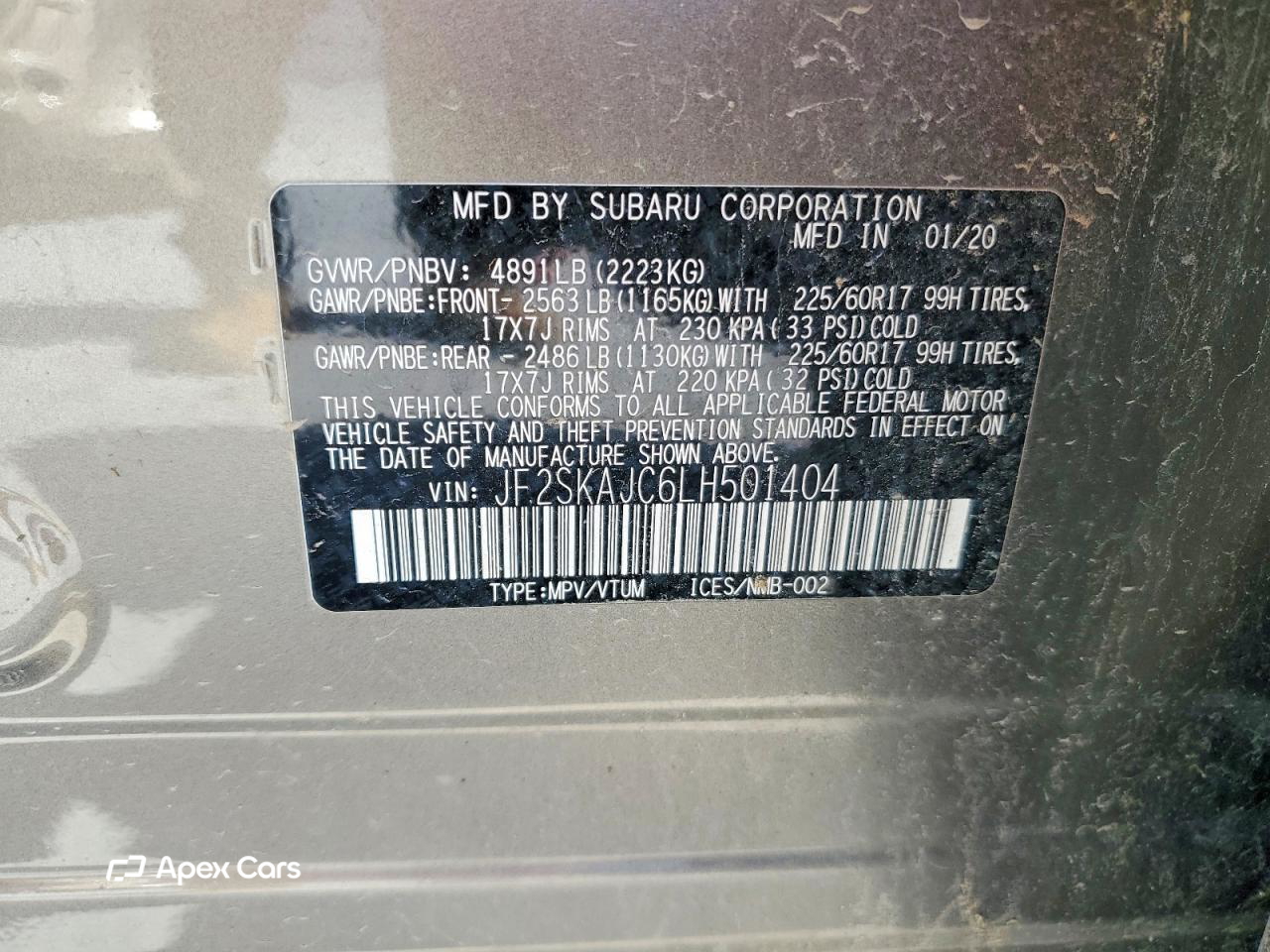 Subaru Forester 2020