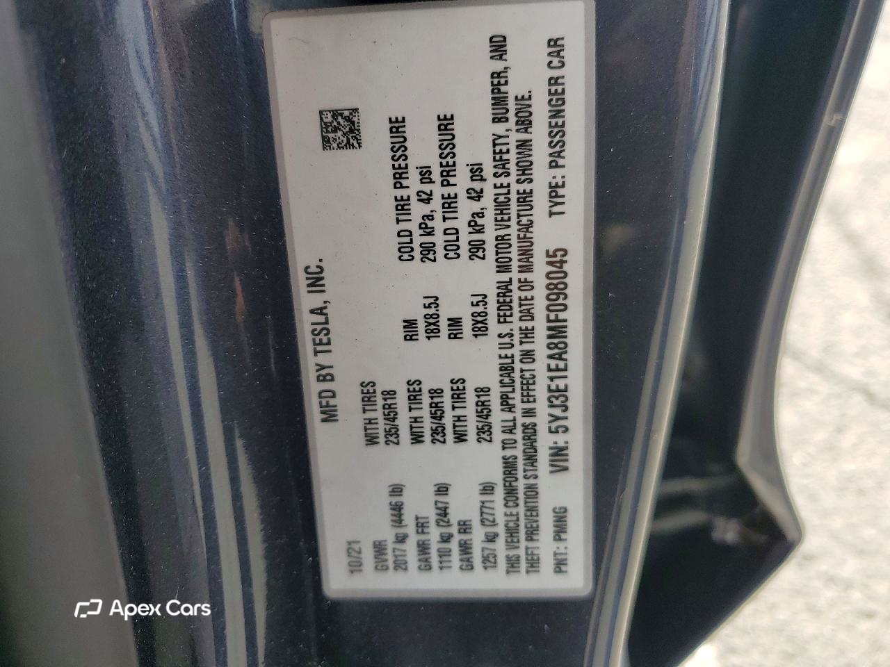 Tesla Model 3 2021
