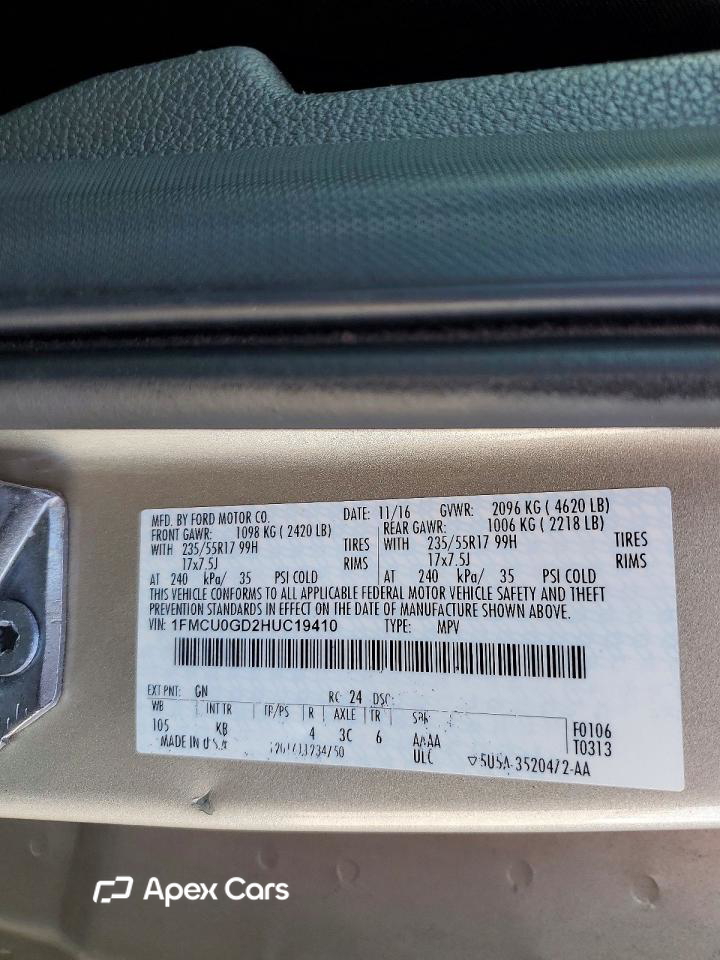 Ford Escape 2017