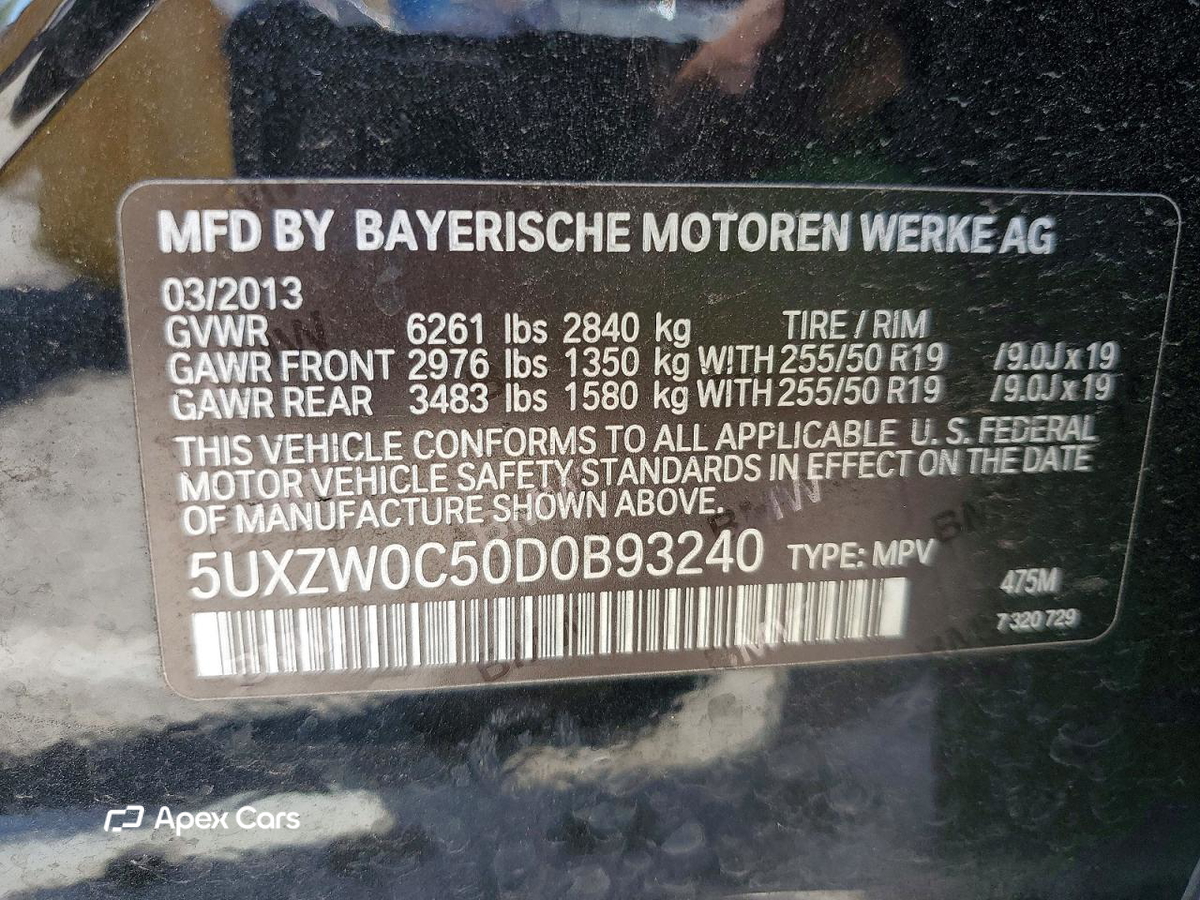 BMW X5 2013