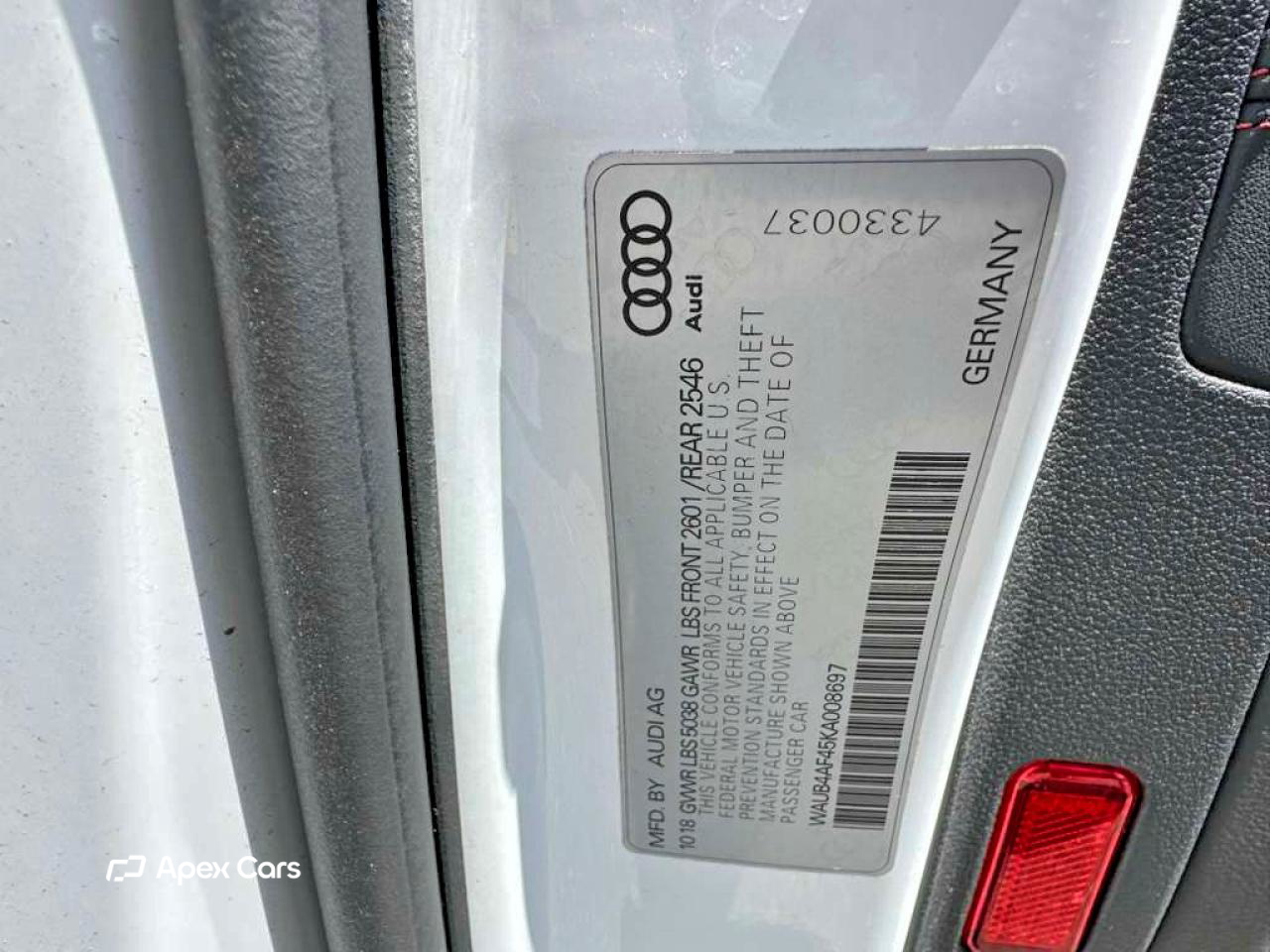 Audi RS4 2019