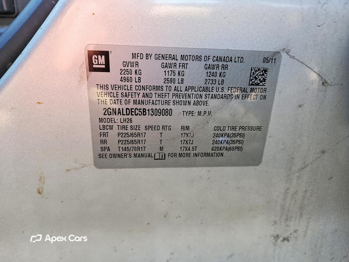 Chevrolet Equinox 2011