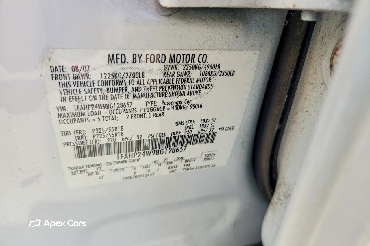 Ford Taurus 2008