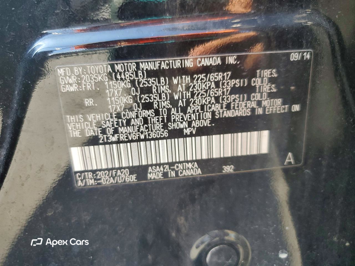 Toyota RAV 4 2015