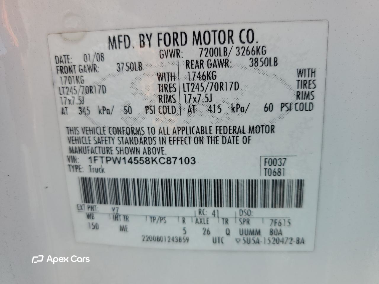 Ford F-150 2008