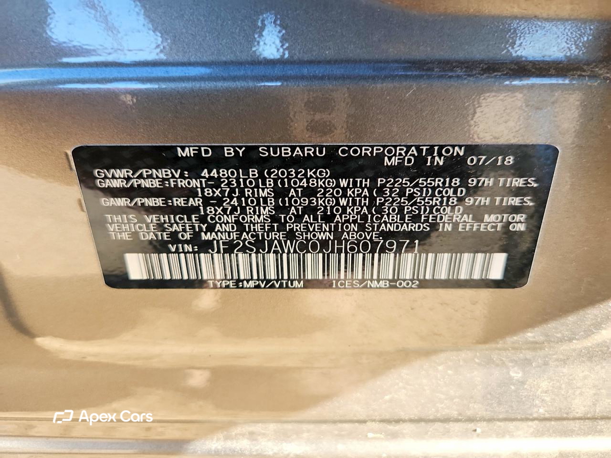 Subaru Forester 2018
