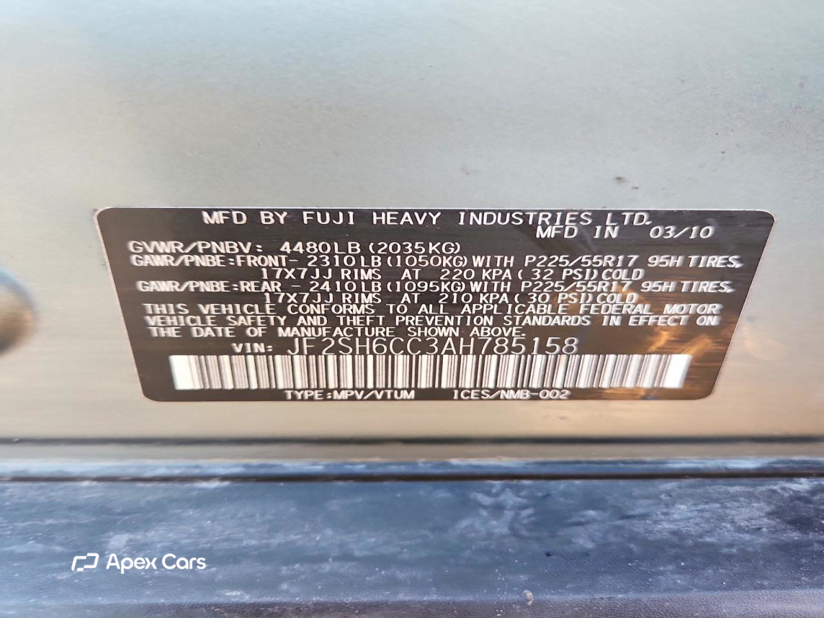Subaru Forester 2010