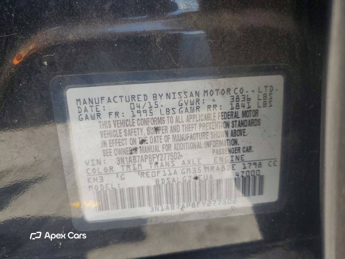 Nissan Sentra 2015