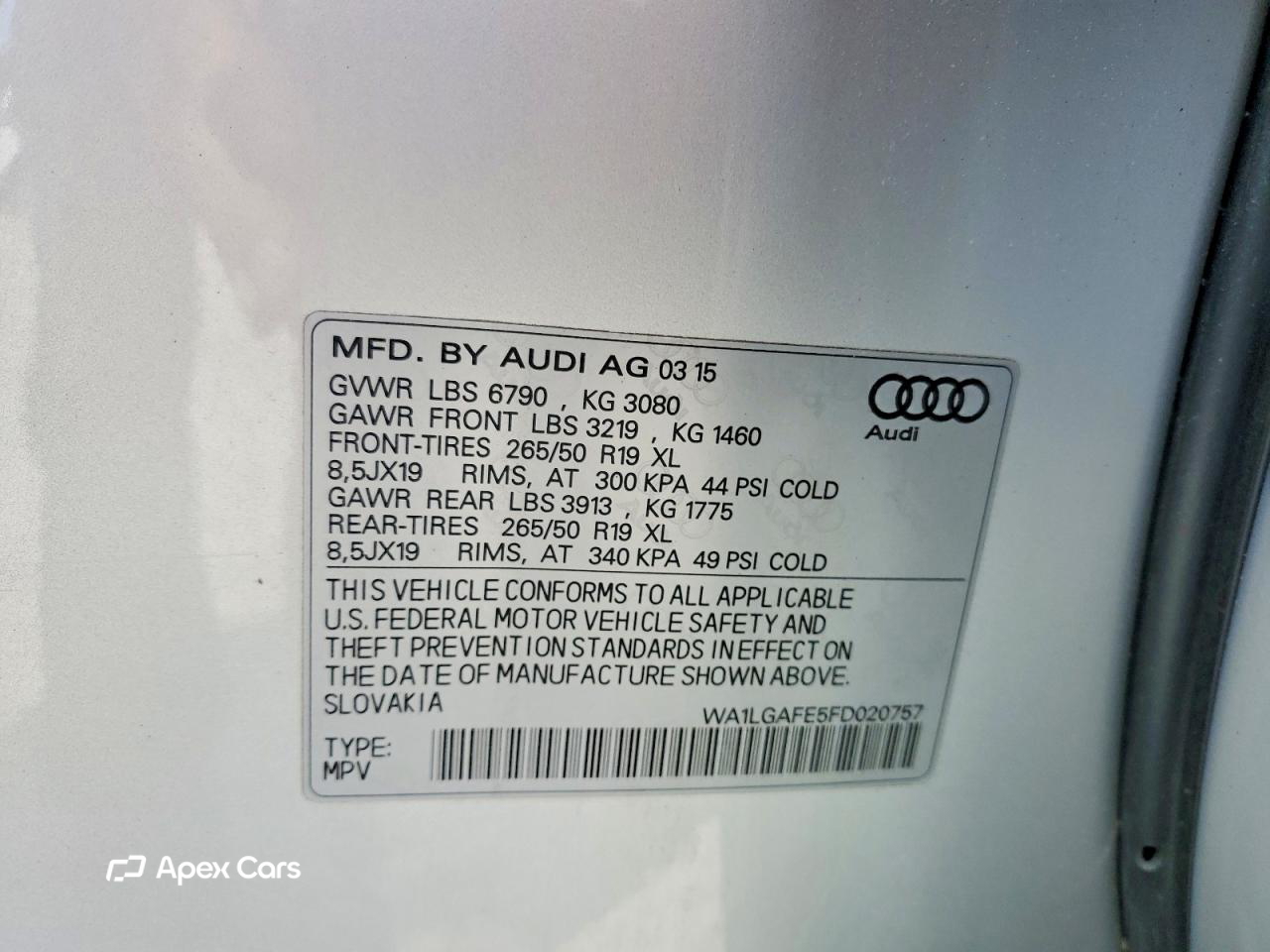 Audi Q7 2015