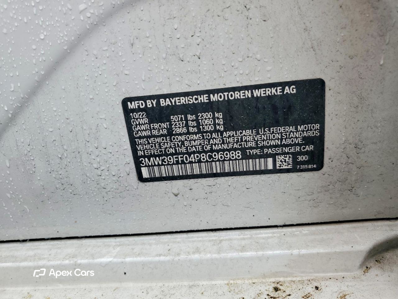 BMW Series 3 2023