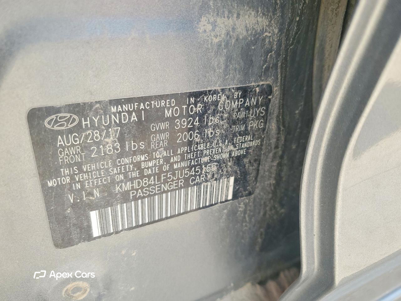 Hyundai Elantra 2018