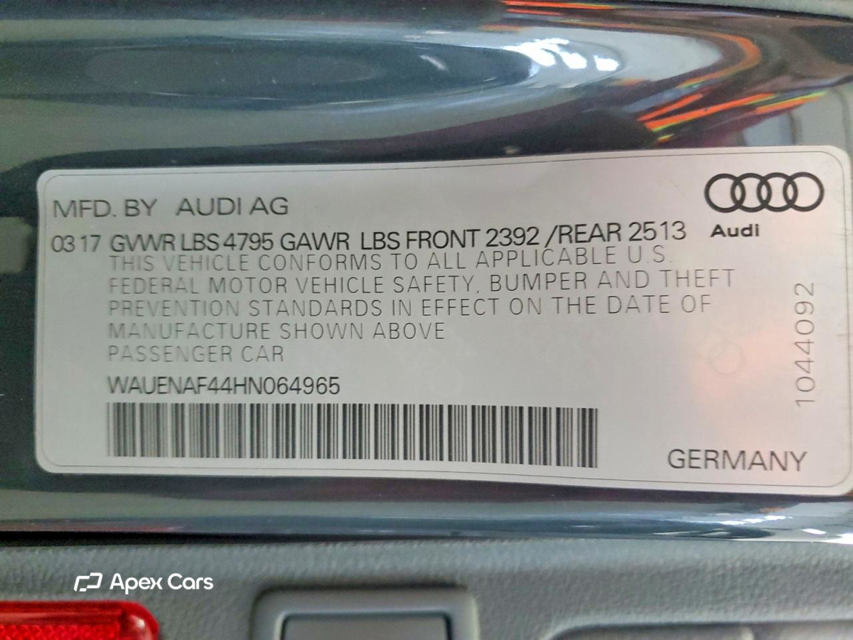 Audi A4 2017