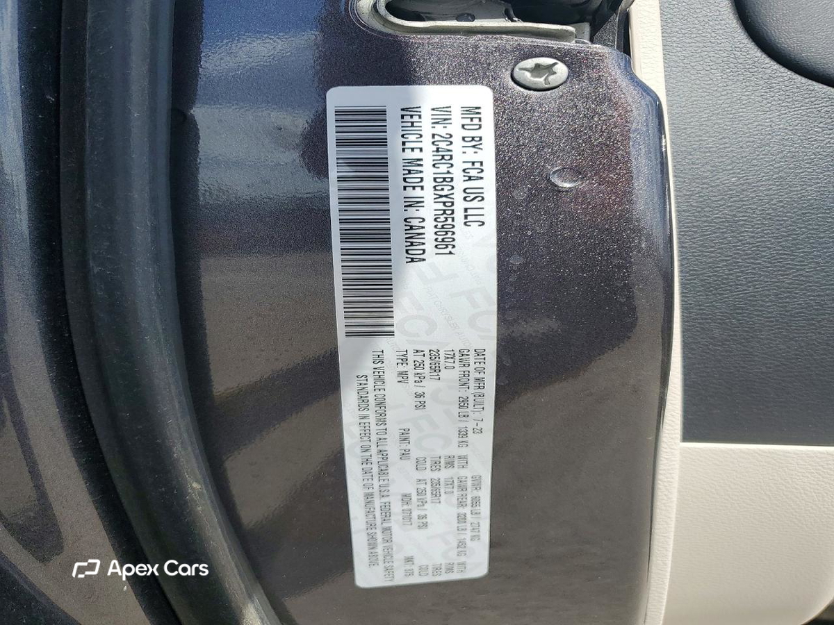Chrysler Pacifica 2023