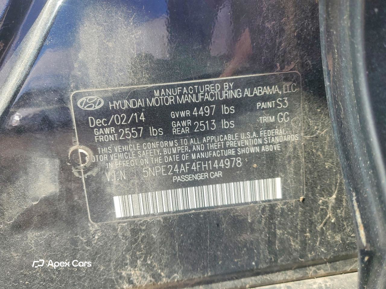 Hyundai Sonata 2015