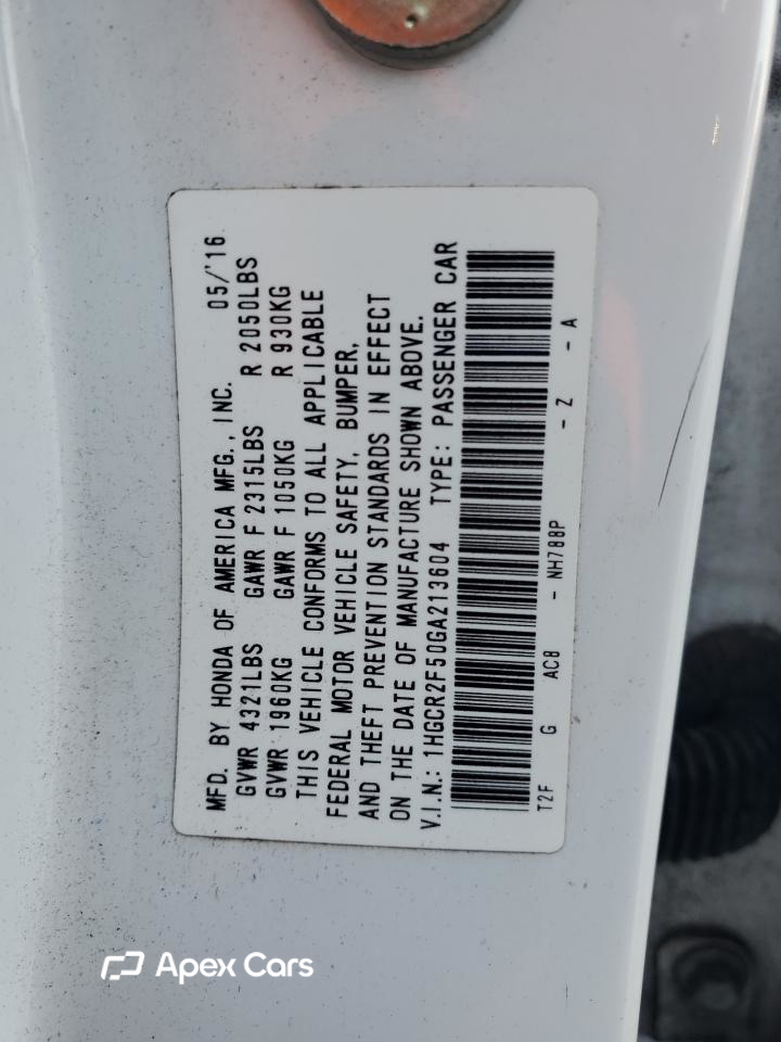 Honda Accord 2016