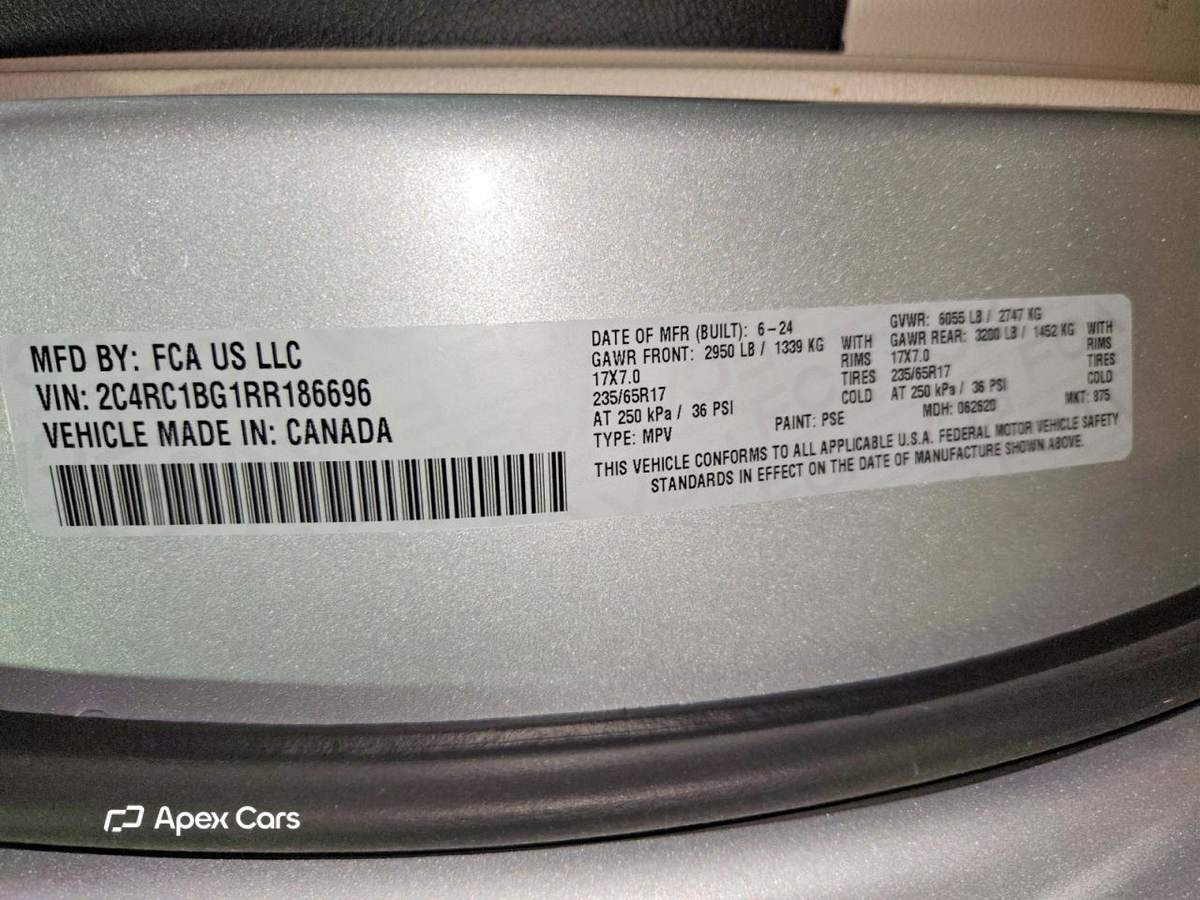 Chrysler Pacifica 2024