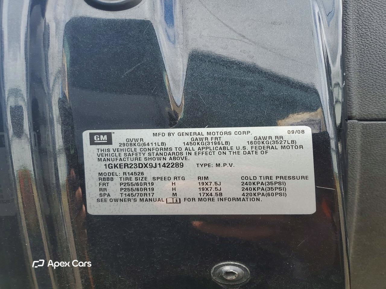 GMC Acadia 2009