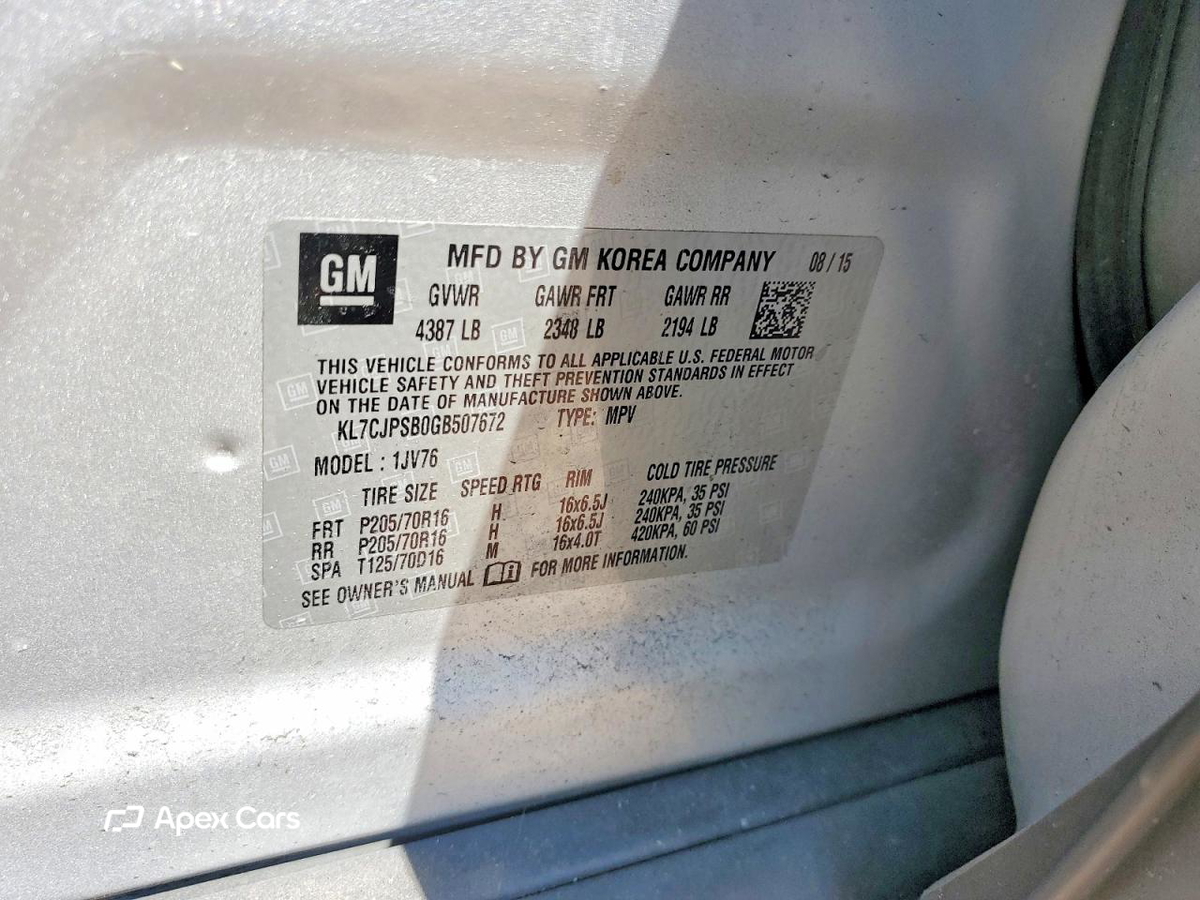 Chevrolet Trax 2016