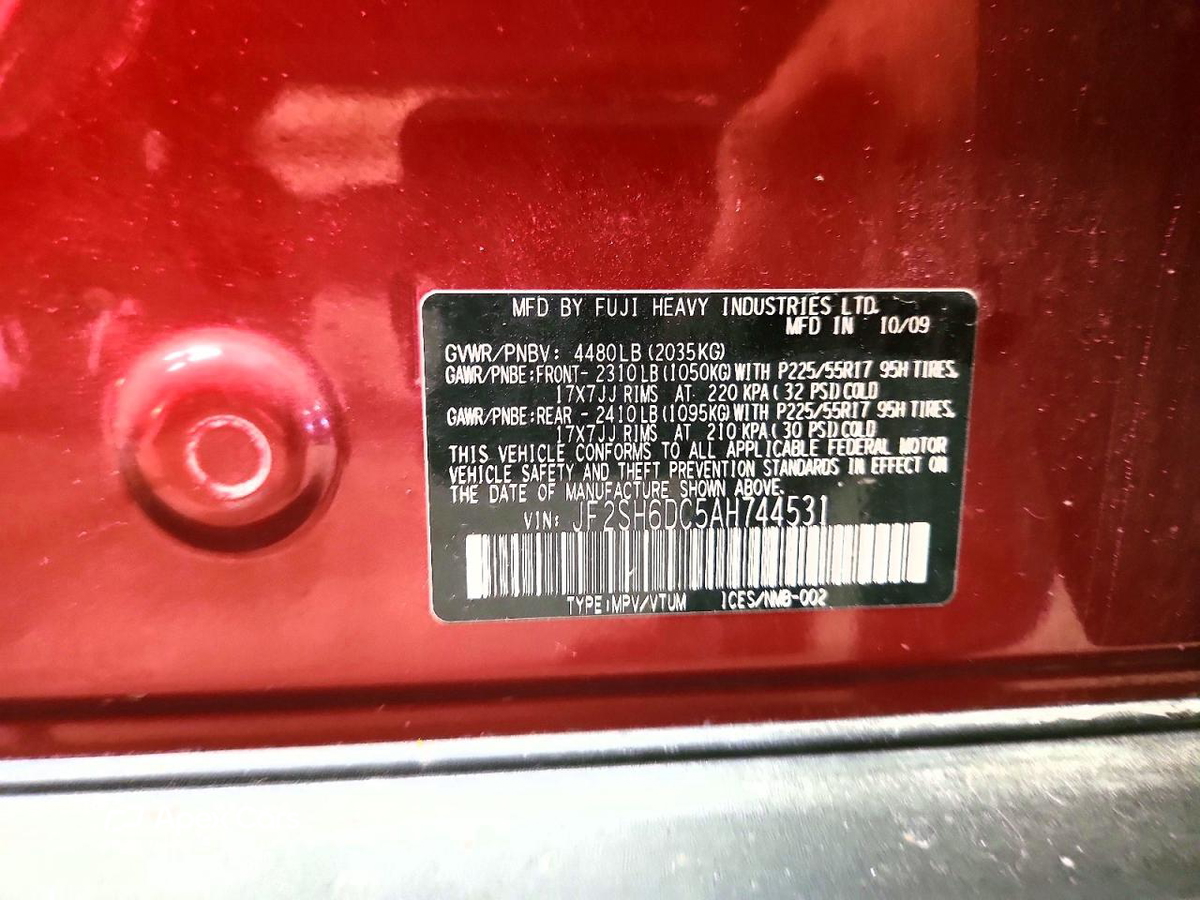 Subaru Forester 2010