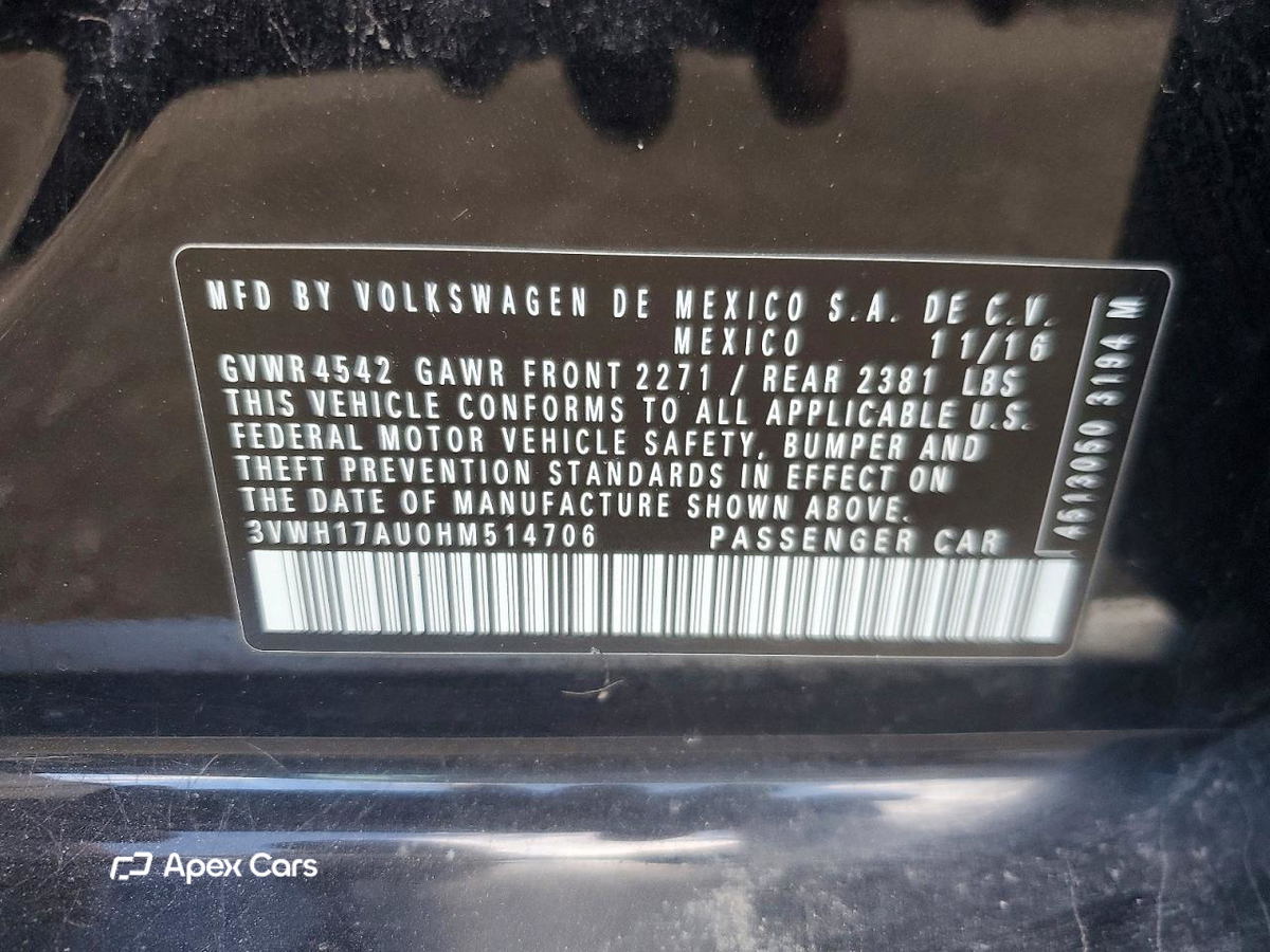 Volkswagen Golf 2017