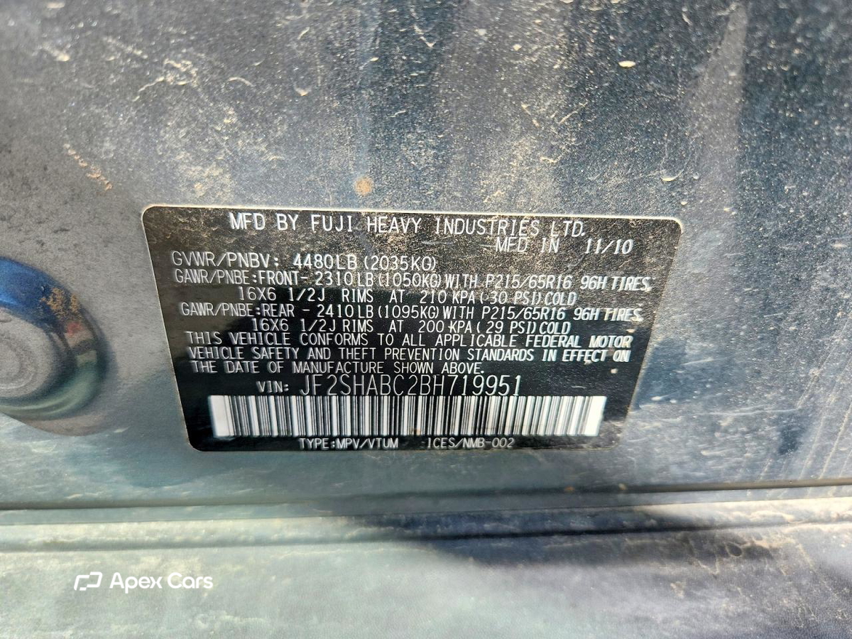 Subaru Forester 2011