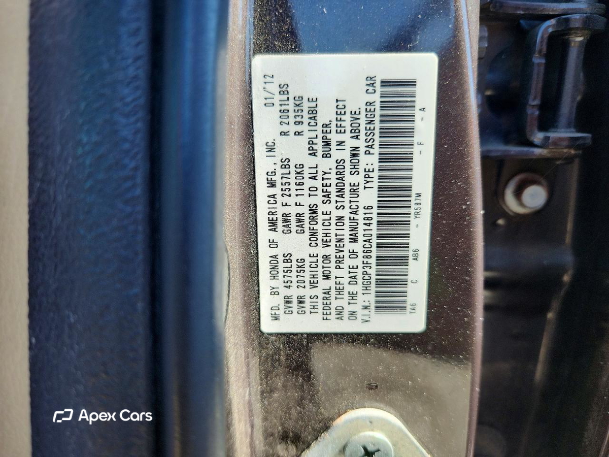 Honda Accord 2012