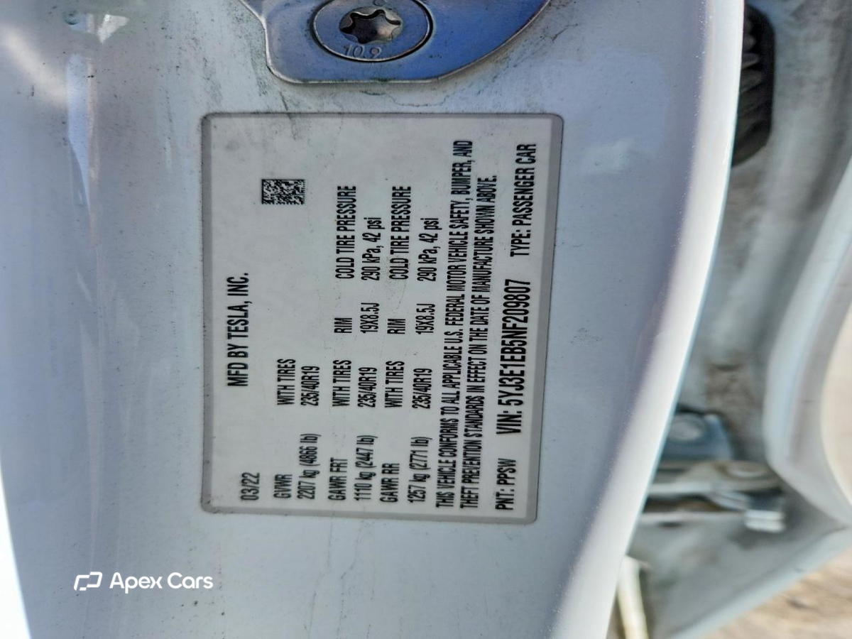 Tesla Model 3 2022