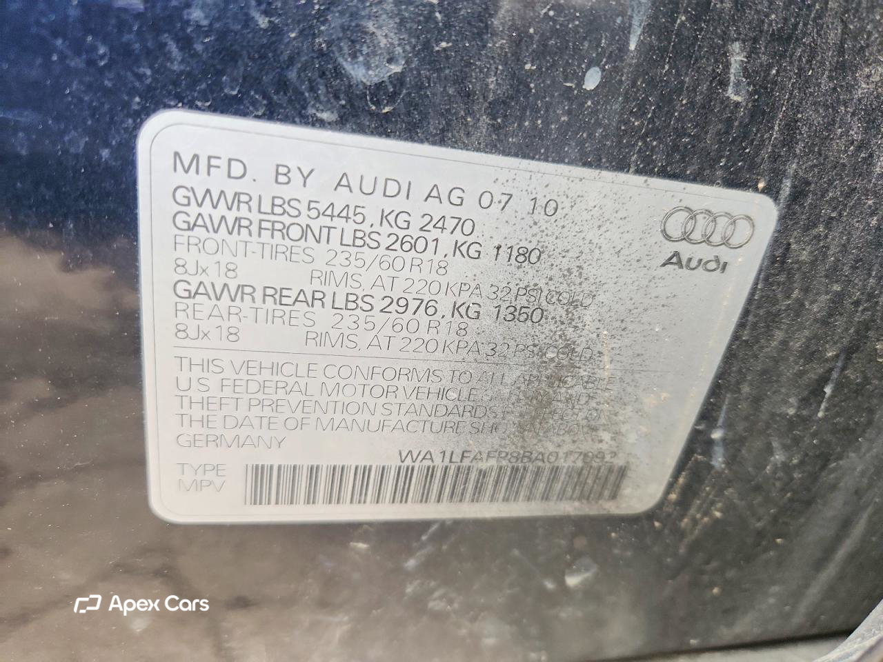 Audi Q5 2011