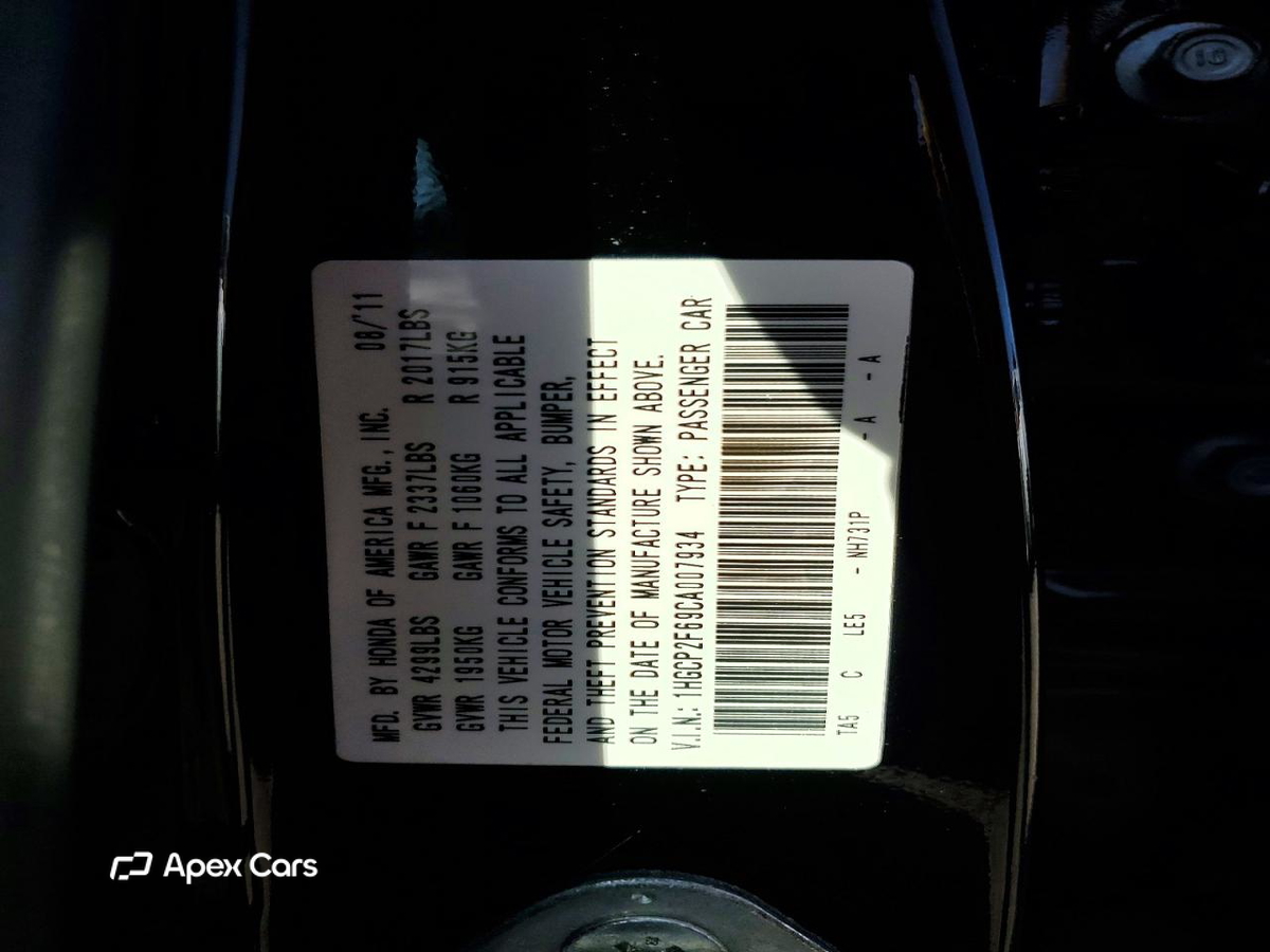 Honda Accord 2012