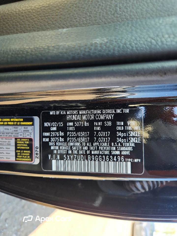 Hyundai Santa Fe 2016