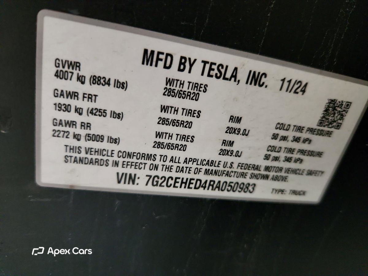Tesla Cybertruck 2024
