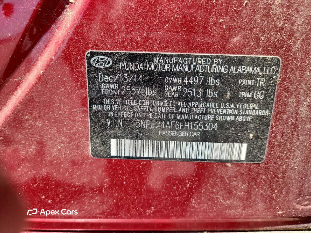 Hyundai Sonata 2015