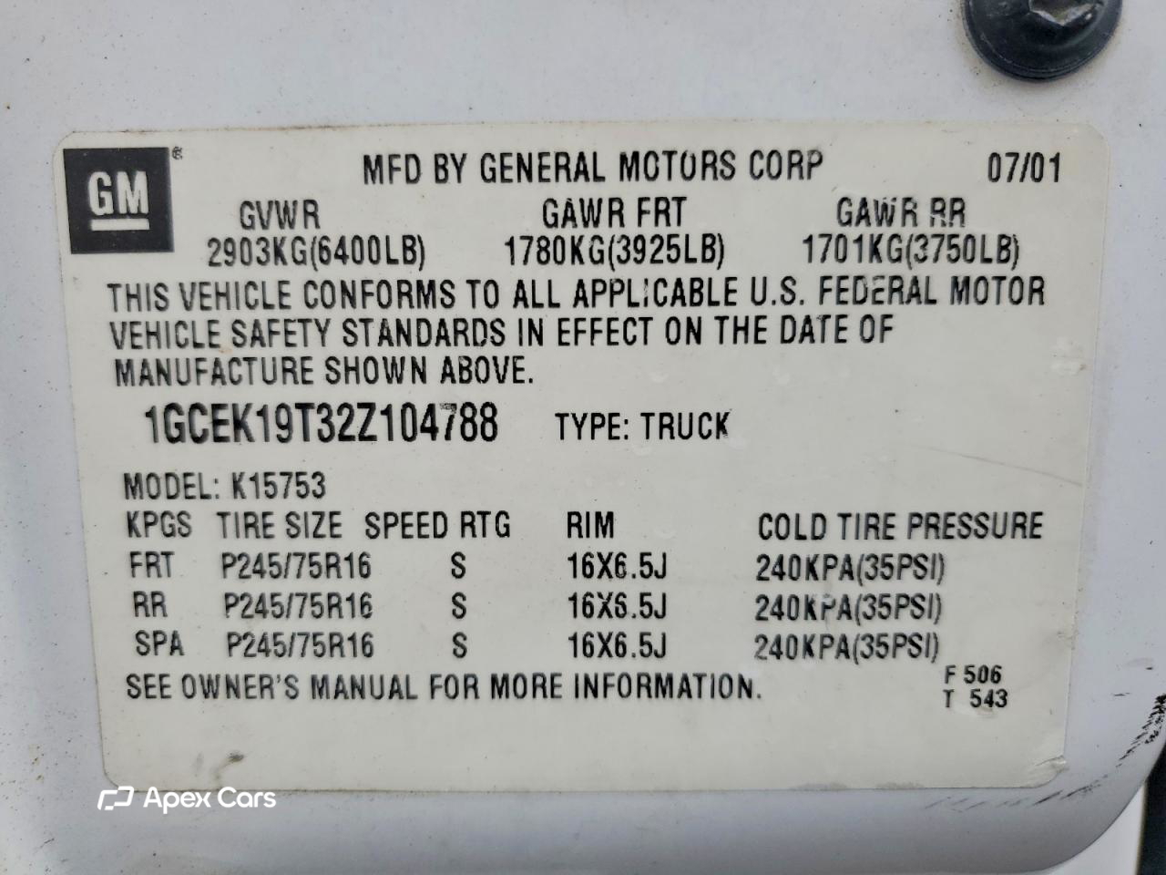 Chevrolet Silverado 2002