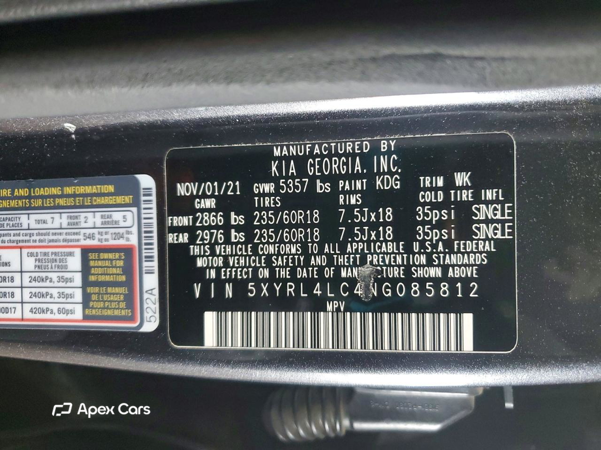 Kia Sorento 2022