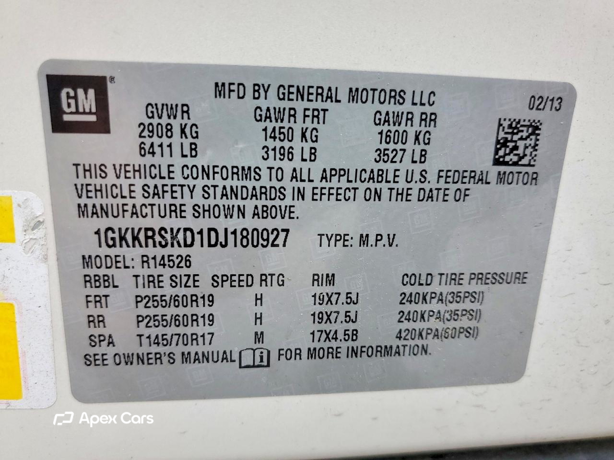 GMC Acadia 2013