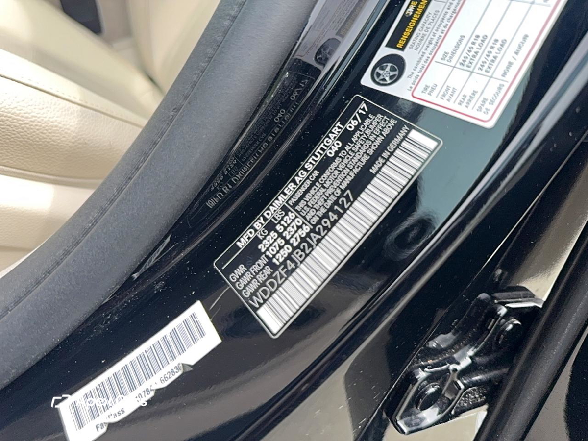 Mercedes-Benz E-klasse 2018
