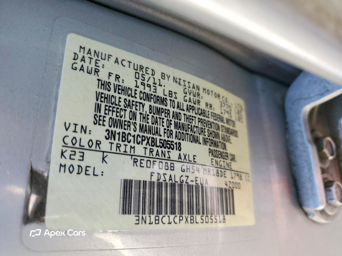 Nissan Versa 2011
