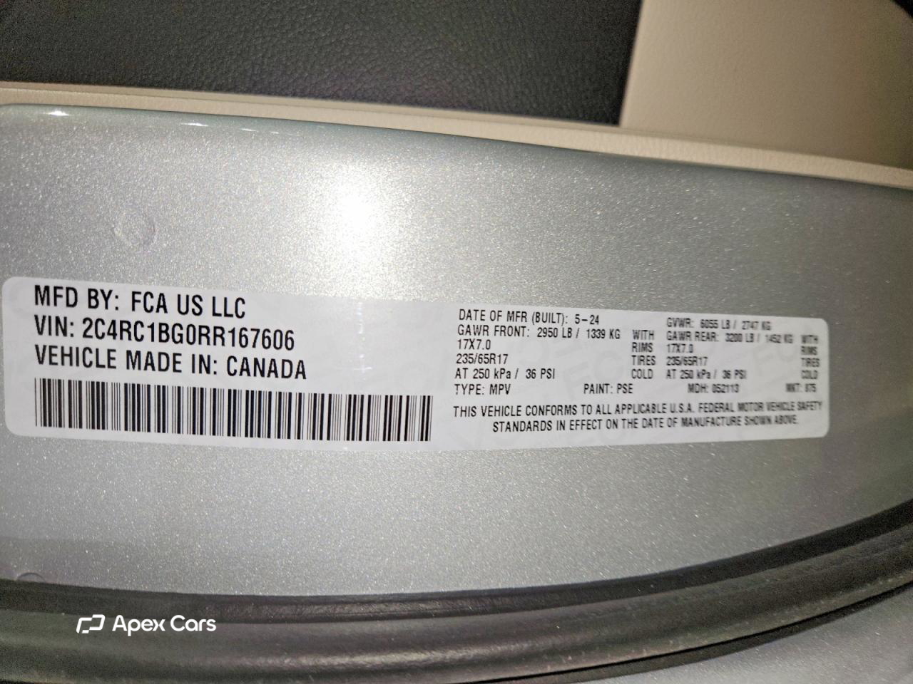 Chrysler Pacifica 2024