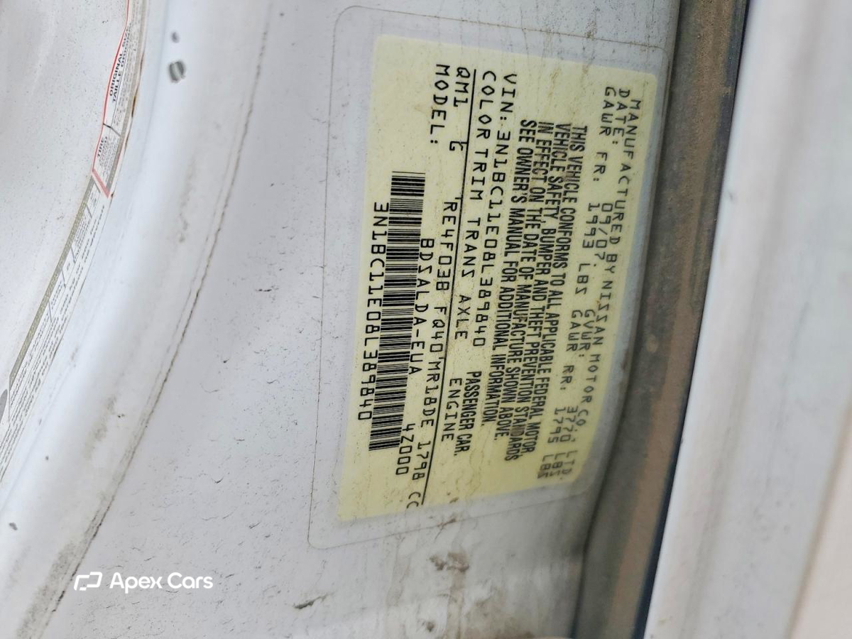 Nissan Versa 2008