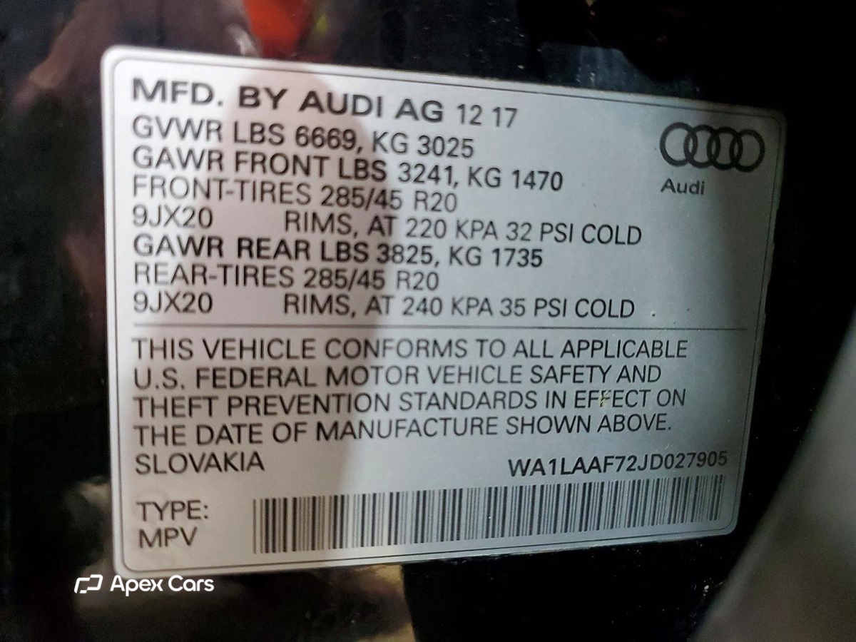 Audi Q7 2018